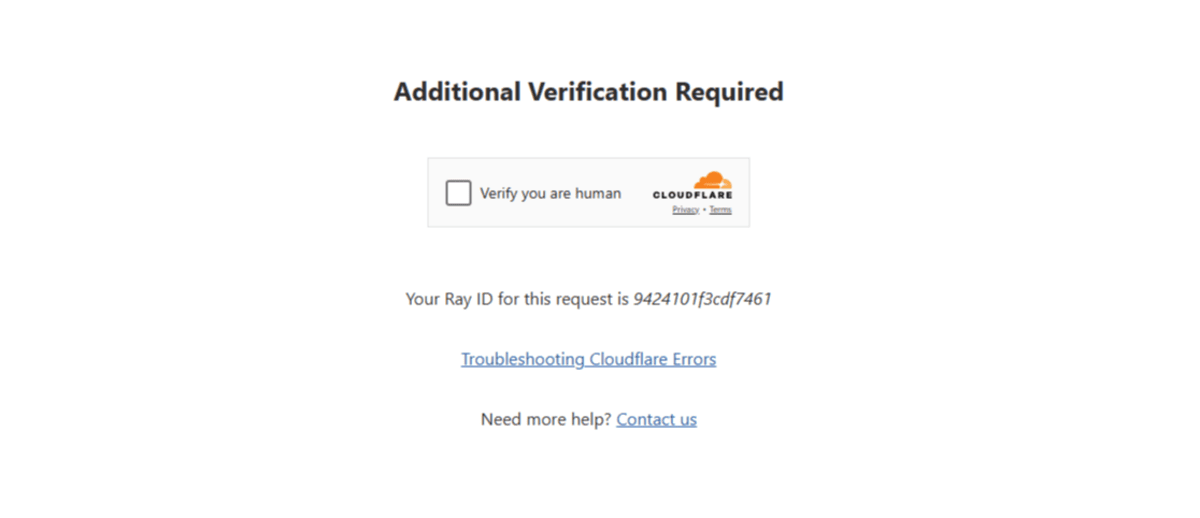 Indeed additional verification When people visit the Indeed website, they may encounter this “Additional Verification Required” screen. In the center of the page is a checkbox that says “Verify you are human”.