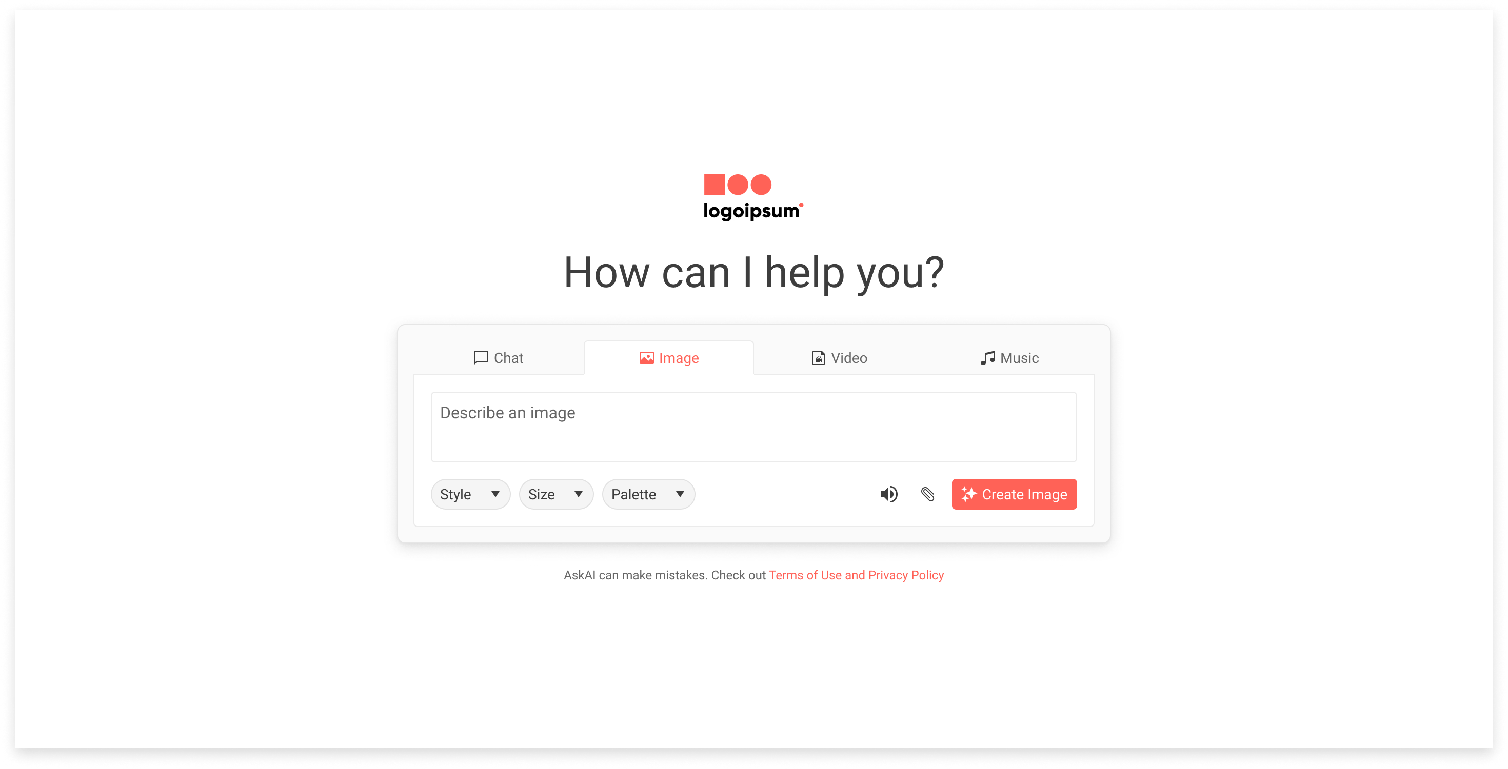 welcome AI - how can I help you