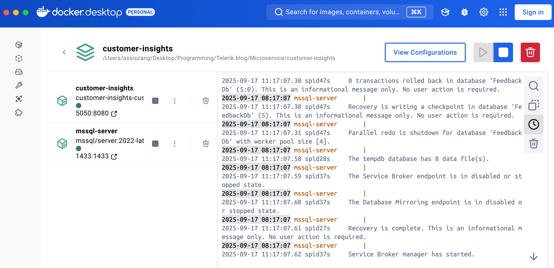 docker containers Docker containers