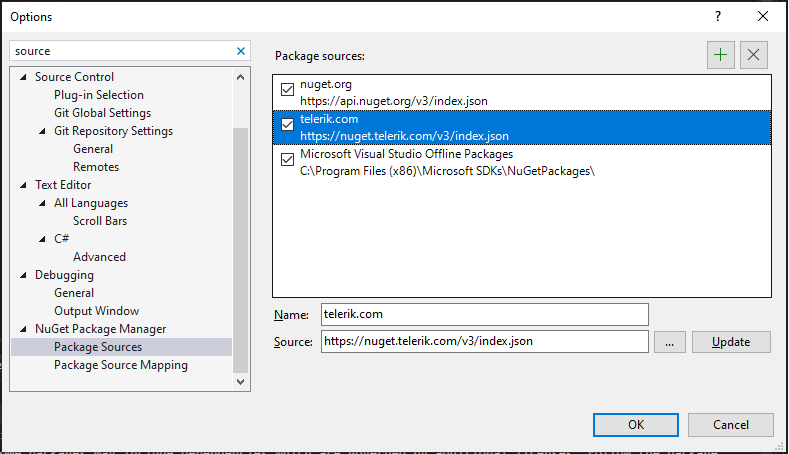 Telerik Installer