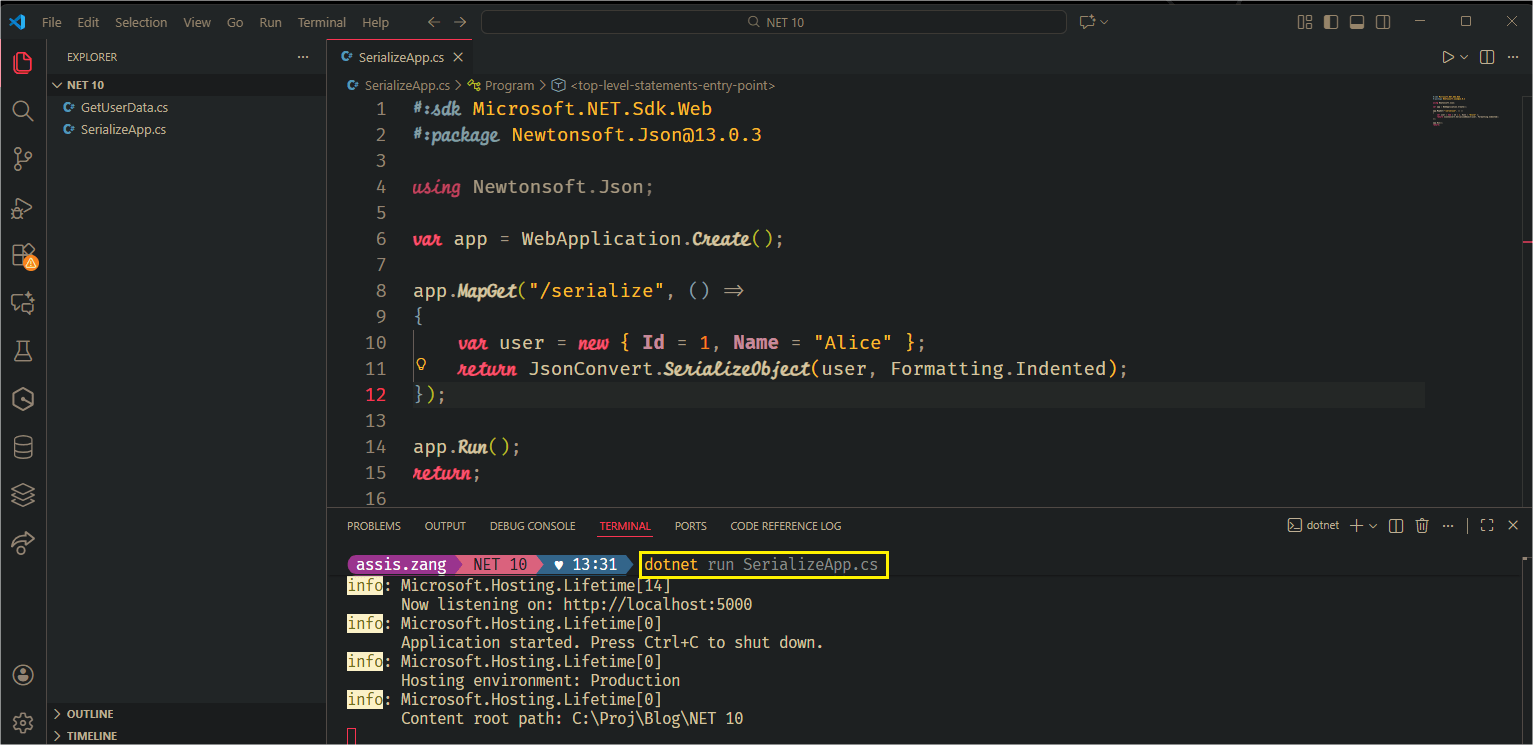 serialize app Serialize app