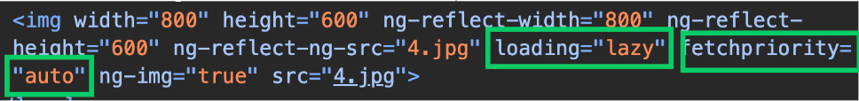 Images are lazy loaded by default