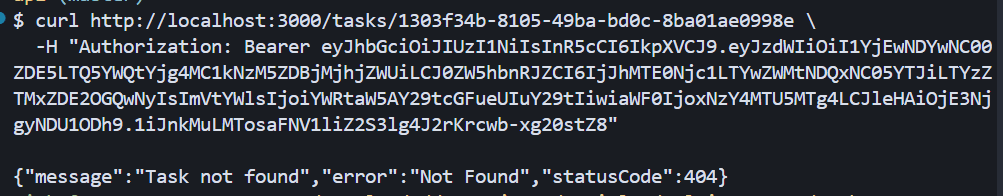 Company B blocked from accessing Company A's task Company B blocked from accessing Company A's task