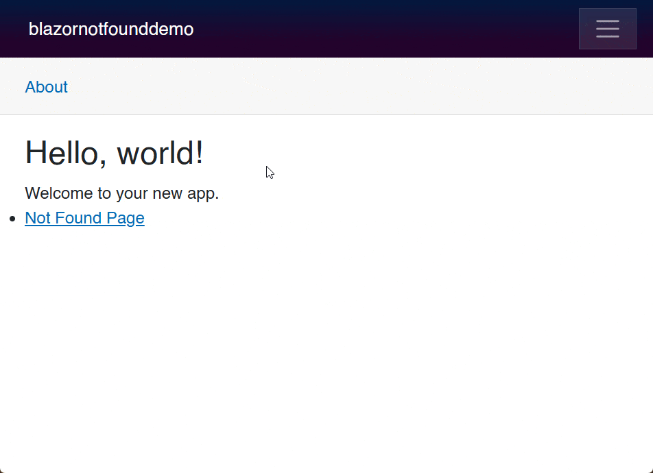 Execution flow of 'NotFound' RenderFragment in .NET 9 routing