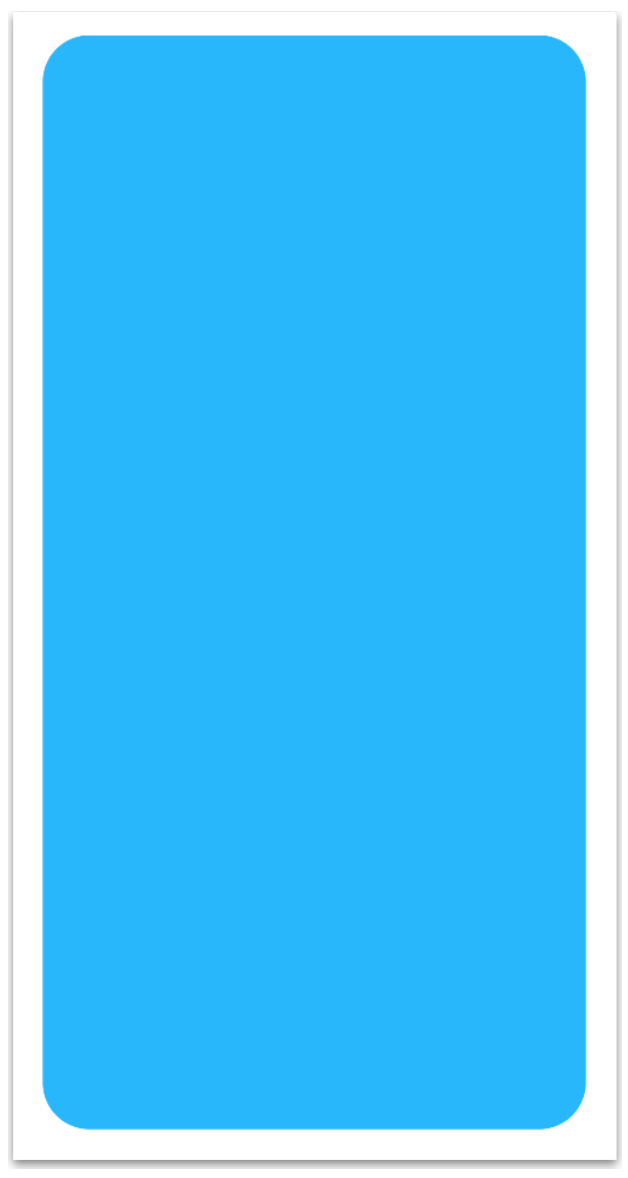 First block design - blue background