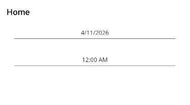 Centered text within DatePicker and TimePicker controls