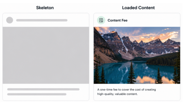 Content feed sample