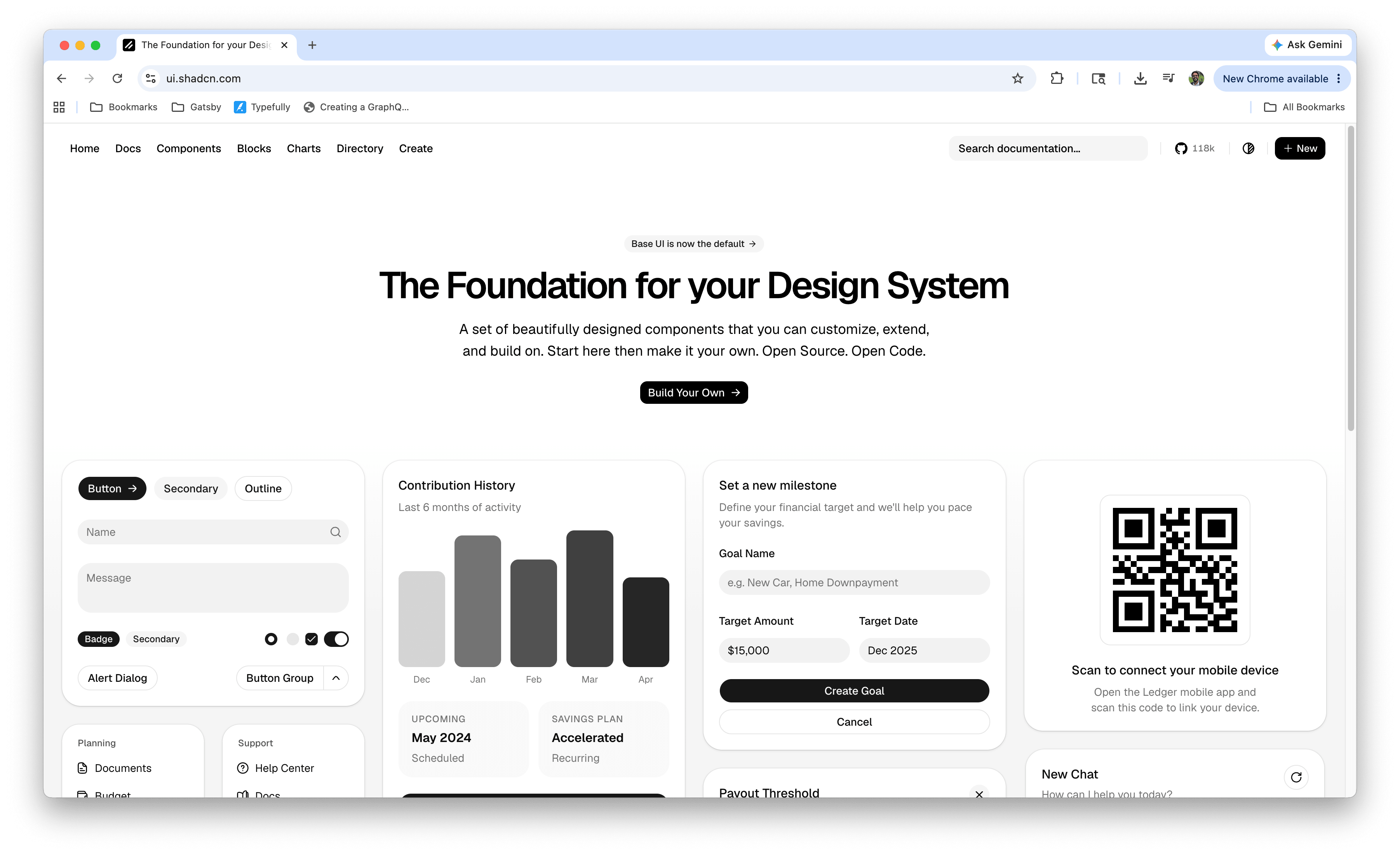 shadcn/ui