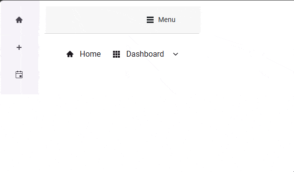 Demonstration of the TelerikMenu component
