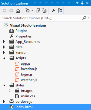 solution explorer solution explorer