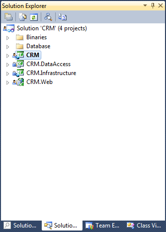 Solution Explorer