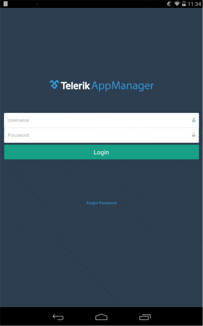 appmanager mobile app login