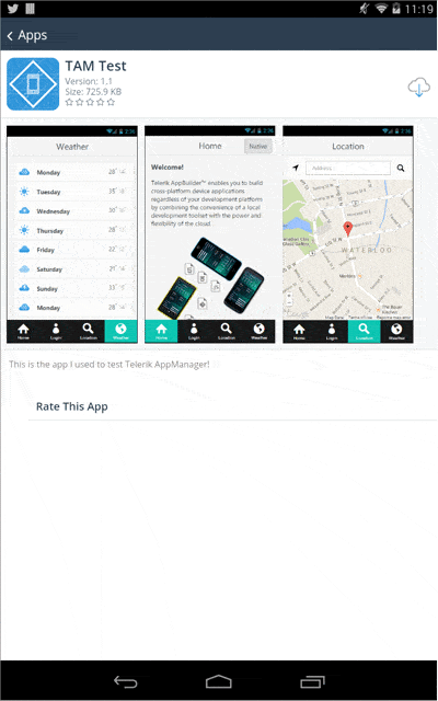 appmanager mobile app view app