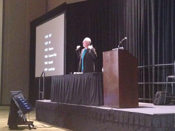 Douglas Crockford presenting