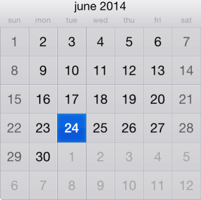 calendar-styling UI for iOS Calendar Style Customizations by Telerik