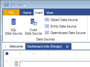 Telerik Reportig Data Sources