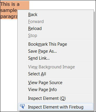 Firefox Inspect Element