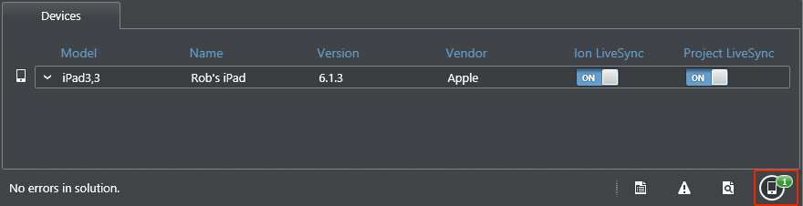 device list in ios device list in ios