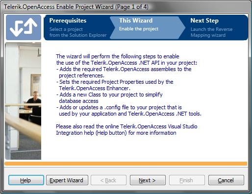 Enable Project page 1