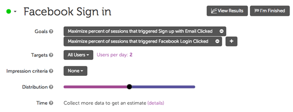 Facebook Signin-Telerik Platform LeanPlum Example