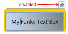 FunkyTextBoxWithLinkDsiabled