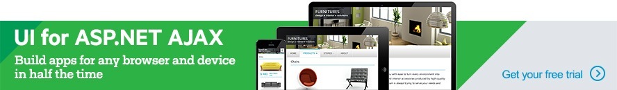 Get the Trial Version of Telerik UI for ASP.NET AJAX