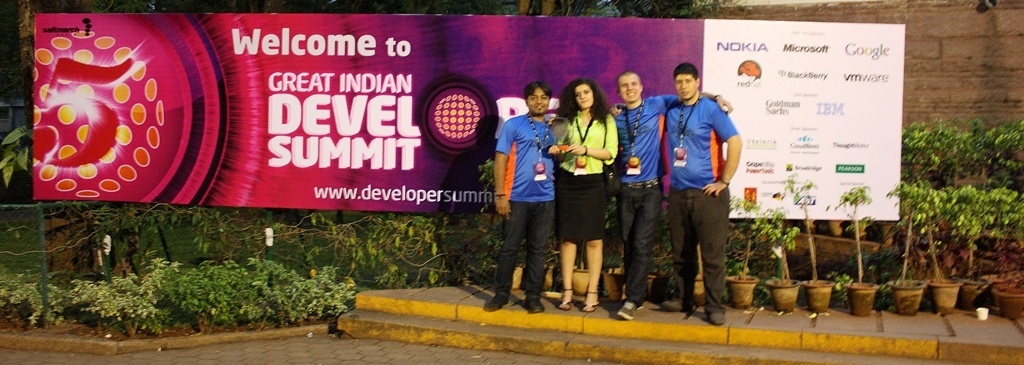 Telerik Folks at GIDS