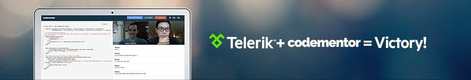 Telerik + Codementor