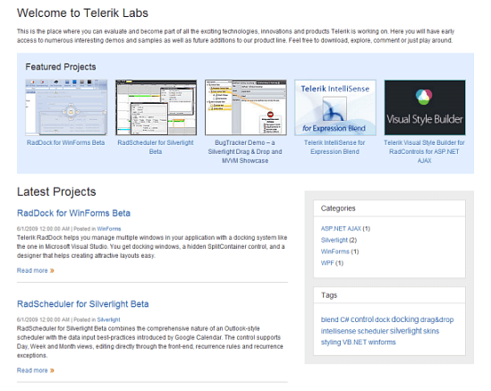 Telerik Labs