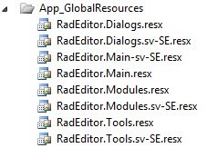 App_GlobalResources folder