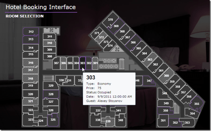 Hotel Booking Interface