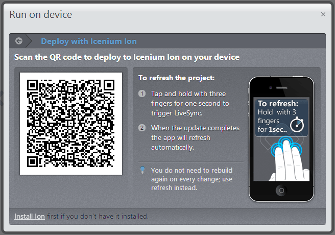 mist - qr code