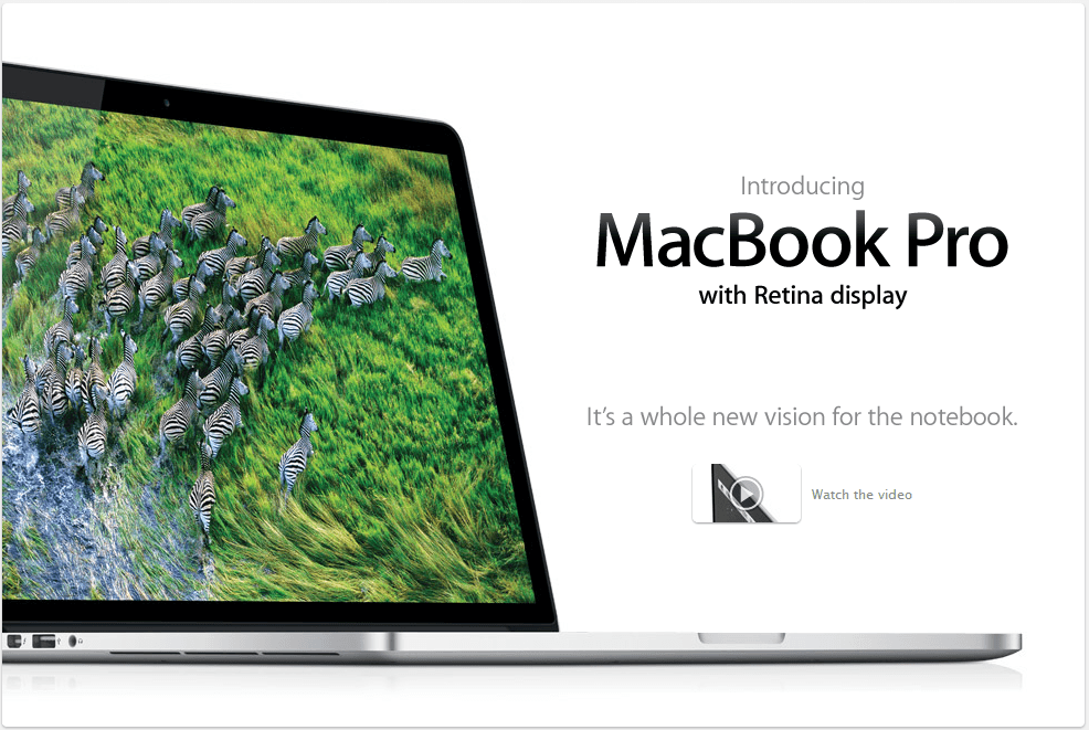 The New MacBook Pro