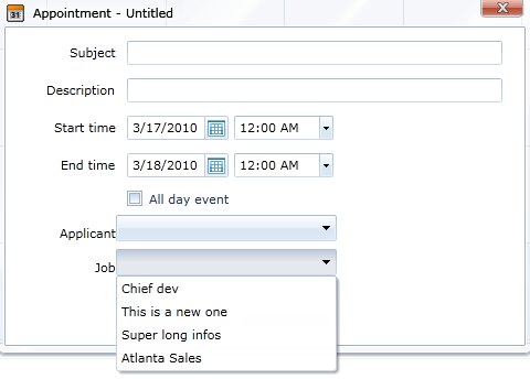 EditAppointmentDialog - edited!