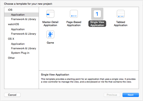 Xcode - Single View Application Xcode - Single View Application