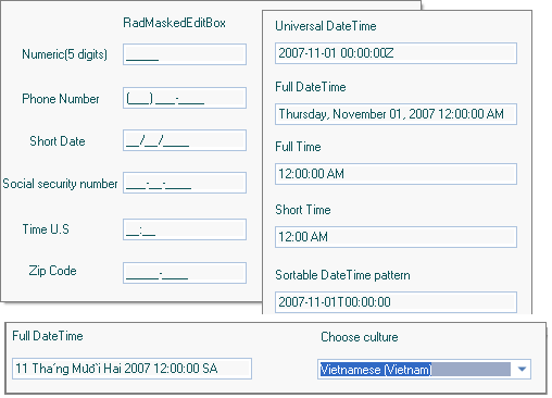 Masked TextBox for Silverlight and WPF preview