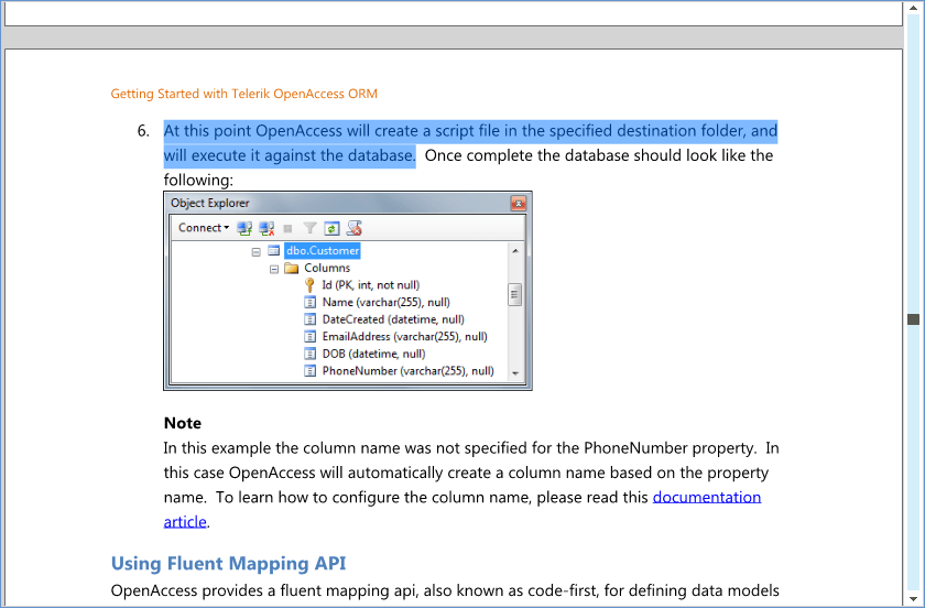 PDF Viewer for WinForms PDF Text Selection by Telerik