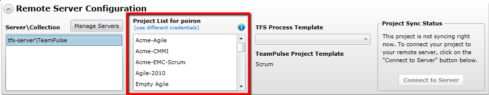 project list