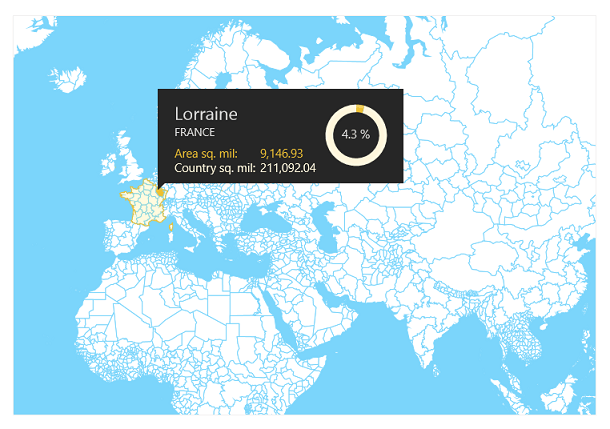 RadMap for Windows 8 HTML