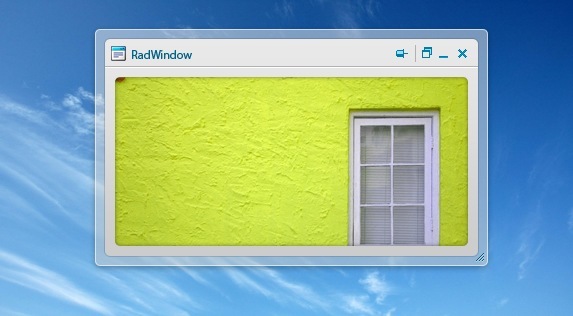 Preview of RadWindow for Silverlight RadControls CTP2