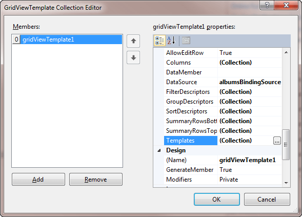 Template Editor