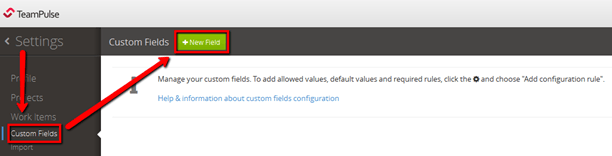 Manage Custom Fields 