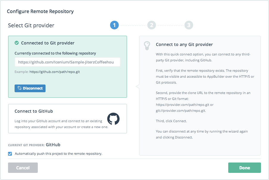 Telerik AppBuilder: Remote Source Configuration