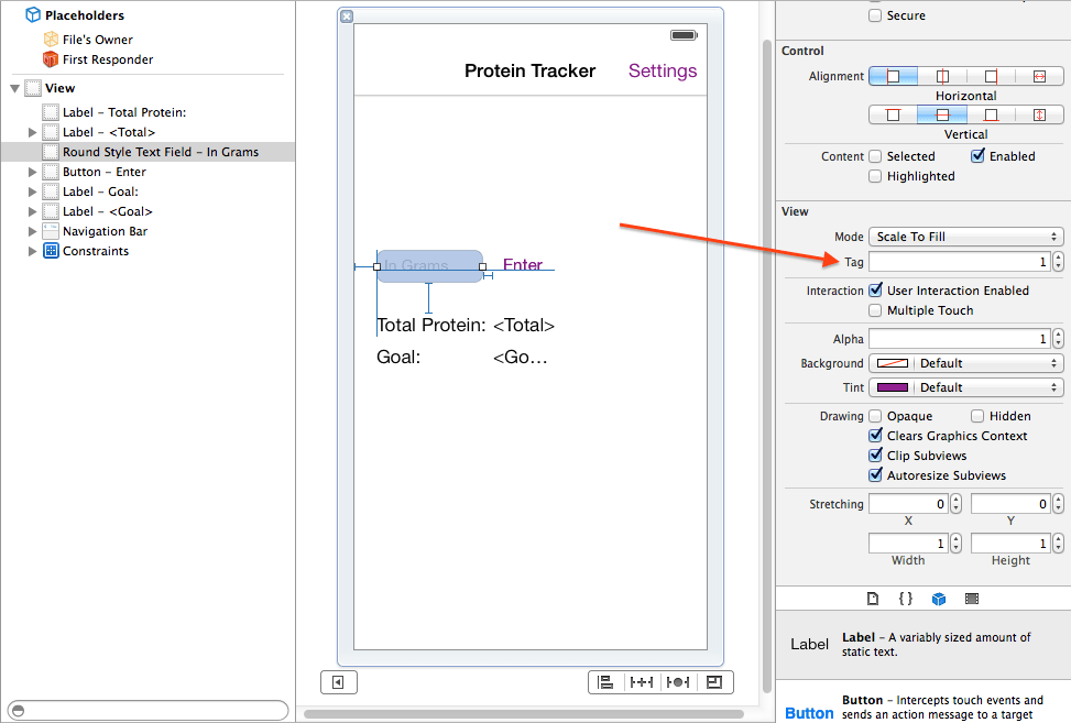 Text Field tag