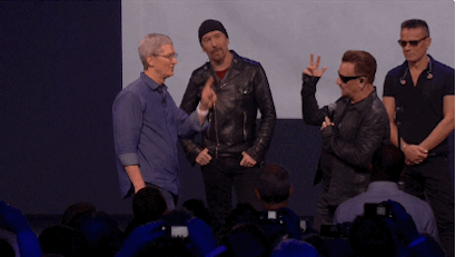 tim cook and bono tim cook and bono