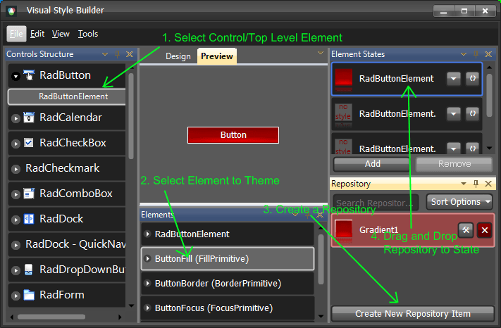 Applying a Theme Repository