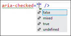 WAI-ARIA support in VS11 more options