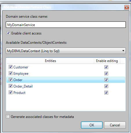 Adding a new Domain Service Class