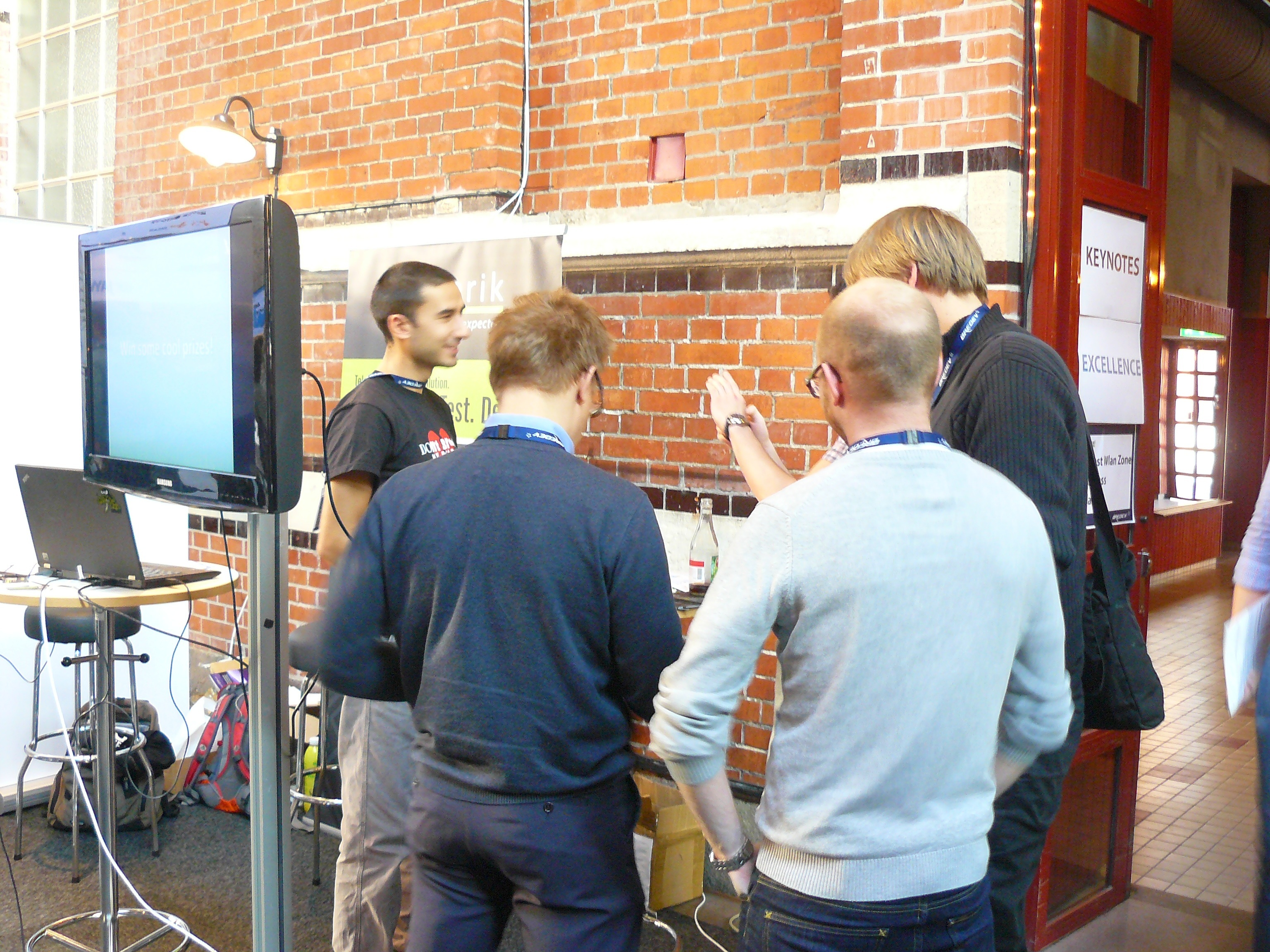 Telerik booth at Oredev