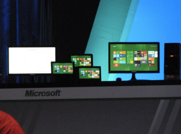 Windows 8 devices at Build 2011